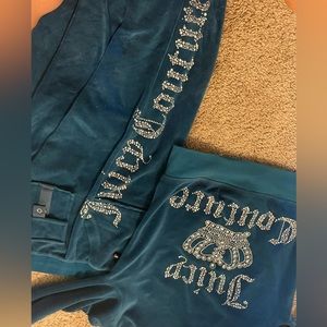 Juicy couture tracksuit two piece set